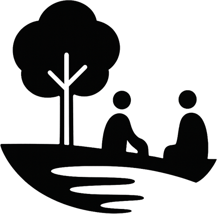 Coaching aan de plas